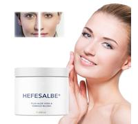 Pommade à la levure de 200 ml, pommade aux algues, pommade à la levure avec le plus d'aloe vera et de ginkgo biloba, soin des jambes gonflées et fatiguées, rafraîchissant et relaxant, pour tous les