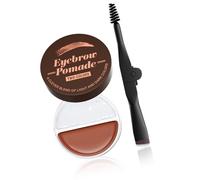 Pommade à sourcils 2 en 1, deux couleurs, avec brosse, crème coiffante pour, maquillage, deux couleurs avec brosse