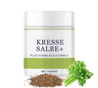 Pommade au cresson Plus Lot de 2 (2 x 114 g) - Crème riche pour le visage pour le soin des peaux matures en cas de taches de vieillissement et de pigmentation - Extrait de cresson actif pour un teint