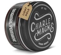 Pommade capillaire Charlemagne Original pour hommes - 100 ml - Crème coiffante à base d'eau pour cheveux masculins - fabriquée en Allemagne (100 g (Pack of 1), Tenue légère)