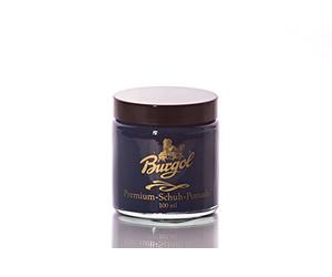 Pommade de cirage Burgol Premium pour chaussure en cuir lisse, 100 ml bleu 100 ml