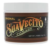 Pommade Suavecito Original Hold, Pommade à Tenue Moyenne Pour Hommes, Cire à Base d'Eau d'un Éclat Moyen, Facile à Rincer, Tenue Toute la Journée Pour Tous les Styles de Cheveux, 4oz/113g