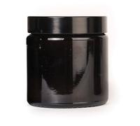 Pommadier 120ml Verre Ambré + Couvercle