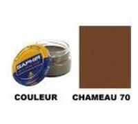 Pommadier crème surfine cirage cuir pot 50ml chameau SAPHIR