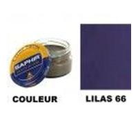 Pommadier crème surfine cirage cuir pot 50ml violet lilas SAPHIR