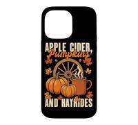 Pomme Cidre Citrouille Hayrides Pomme Cueillette Amour Automne Coque pour iPhone 14 Pro Max