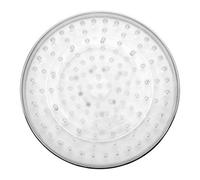 Pomme de douche 8 pouces Rond Douchett LED Lumineux capteur de température Tête Douche avec changement de couleur 20 * 1.5cm
