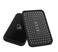 Pomme de douche à effet pluie réglable - ABS anti-obstruction design économie d'eau, installation facile, expérience moderne comme un spa, accessoire de salle de bain parfait pour un usage domestique