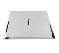 Pomme de douche à haute pression carrée en acier inoxydable avec buses en silicone pour plafond et mur, style spa, expérience de cascade luxueuse