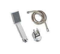 vidaXL Pomme de douche à main avec tuyau de 1,5 m Chrome
