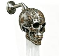 Pomme de douche de rechange en forme de tête de mort en résine pour salle de bain, , spa, maison, appartement, hôtel