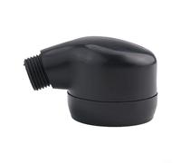 Pomme de douche en ABS pour lavage des cheveux - Embout fileté pour lavabo de salon ou salon de coiffure - Polyvalent - Noir