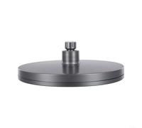 Pomme de douche, grand panneau de 230 mm, 6 modes, haute pression, grand débit par le haut jet pressurisé pour chauffe-eau domestique de salle de bain (gris)