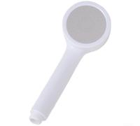 Pomme de douche haute pression avec panneau amovible - ABS Massage de pluie pour turbo pour boost pour basse pression d'eau de salle de bain filtre à eau dure économie écologique (blanc)