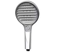 Pomme de douche haute pression noire de 13,5 cm - 4 modes d'économie d'eau et ensemble de pluie avec tuyau de 1,5 m, parfait pour une expérience de salle de bain comme un spa