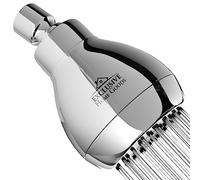 Pomme de douche haute pression - Pommeau de douche de salle de bain de luxe puissant avec jet puissant et petites buses en silicone - Ajustement universel fonctionne avec les douches à haut et bas