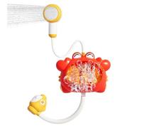 Pomme de Douche Jouet de Bain pour Enfant - Jouet Crabe Forme Un Crache Bulles Et Eau Pulvérisateur - Douchette Amusante pour l'heure du Bain - pour Les , Salle de à la Maison, Voyage
