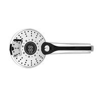 Pomme de Douche LED Tête De Pulvérisation Avec Capteur De Température à Affichage Numérique 3 Couleurs à Changement 3 Réglages Douche Alimentée En Eau Affichage Numérique Universel Douche A Main