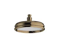 Pomme De Douche Retro Luxe Anticalcaire D.200 Or Rose Brosse Pvd Robinetterie HYDROTHERAPIE - CRISTINA ONDYNA RX54834P