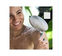 Pomme de douche ronde 140mm blanc mat Apice - Bossini B00900045