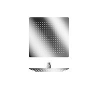 Pomme De Douche Sandwich Inox Carre Chromé - CRISTINA ONDYNA PD96351