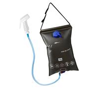 Pomme de douche solaire Portable et pliable, sac d'eau, Camping en plein air, randonnée, bain d'escalade, tuyau commutable, 15l