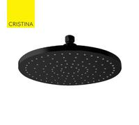 Pomme De Douche Theta Abs D. 25 Cm Black Mat - CRISTINA ONDYNA PD08613