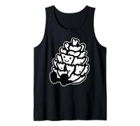 Pomme de pin Happy Smile Face Débardeur