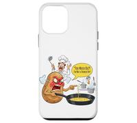 Pomme de Terre en colère Contre Chef | Bataille de Cuisine Amusante Coque pour iPhone 12 Mini