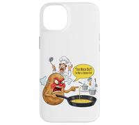 Pomme de Terre en colère Contre Chef | Bataille de Cuisine Amusante Coque pour iPhone 14 Plus