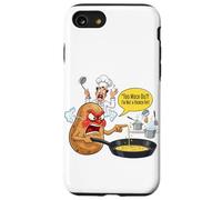 Pomme de Terre en colère Contre Chef | Bataille de Cuisine Amusante Coque pour iPhone SE (2020) / 7/8