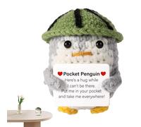 Pomme de terre pour la vie, tricot drôle - , animaux qui embrassent de poche émotionnelle et étreinte, qui apporte confort et soutien si nécessaire et diffuse un message réconfortant