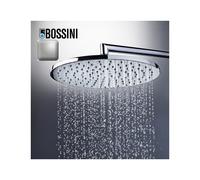 Pomme de tête 280mm jet de pluie autonettoyant nickel satiné Cosmo - BOSSINI I00596094