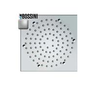 Pomme de tête carrée 210mm jet de pluie autonettoyant nickel satiné Cube - BOSSINI I00720094
