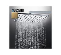 Pomme de tête carrée 280mm jet de pluie autonettoyant bronze Cosmo - BOSSINI I00598022