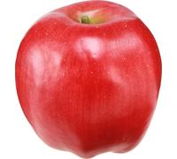 Pomme décorative réaliste avec effet "real touch" pour une décoration toute l'année