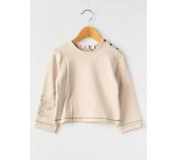 pomme framboise pulls et sweat-shirts fille de couleur beige