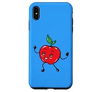 Pomme Fruit pour le jour de la cueillette des pommes en famille pour l'automne Coque pour iPhone XS Max