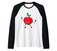 Pomme Fruit pour Le Jour de la cueillette des Pommes en Famille pour l'automne Manche Raglan