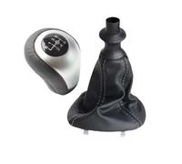 Pommeau Changement De Vitesse Pour Benz W447 VITO Élégant | Pommeau de Vitesse Cuir PU/ABS,Blanc/Noir,Surface Antiderapante,Contrôle Amélioré,Conduite Plus Sûre