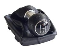 Pommeau Changement Pour Audi A4 B6 B7 Manuel 5 Vitesses Voiture Levier De Vitesse Pommeau Levier Poignée Tête Avec Couvercle Anti-poussière En Cuir 2000-2008 Bouton Changement Vitesse