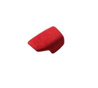 Pommeau Convient pour Audi Sport B9 F5 FY A4 S4 A5 S5 RS4 RS5 Q5L SQ5 Q5 Q7 garniture de couvercle de pommeau de levier de vitesse en Alcantara intérieur de voiture Pommeau De Levier De Vitesse(Red LH
