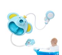 Pommeau de douche - 24 cm - Jouet de bain réglable pour les tout-petits - Pulvérisateur d'eau éléphant robuste - Pour une merveilleuse expérience de bain