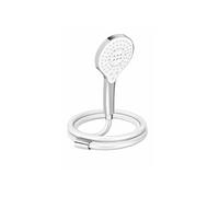 Pommeau de douche 3 jets Metro signature laiton brossé + flexible