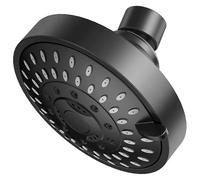 Pommeau de douche 4 pouces à 5 modes, haute pression, jet réglable, économie d'eau, buse rotative, accessoires salle bain Pour Douche Salle De Bain