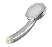 Pommeau de douche à DEL avec 7 lumières changeantes de couleur, arroseur de salle de bain alimenté par turbine à eau sans piles, pommeau de douche à main en plastique convivial pour une expérience