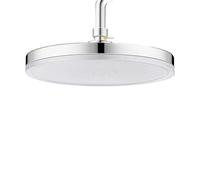 Pommeau de douche à effet pluie 6 modes, haute pression, accessoires de robinet, gris/noir/argent(Silver)