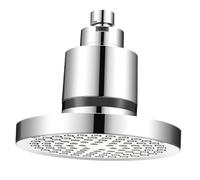 Pommeau de douche à filtre à eau dure haute pression - Purification avancée pour une peau plus douce et des cheveux faciles à coiffer Large couverture ronde élimine le chlore Idéal pour un usage