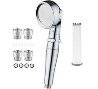 Pommeau de douche à injection d'air avancé avec buses de pulvérisation Accessoire pour une douche luxueuse et économique