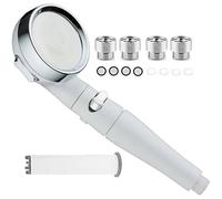 Pommeau de douche à injection d'air avancé offrant des buses de pulvérisation, accessoire pour un pommeau de douche luxueux et économique
